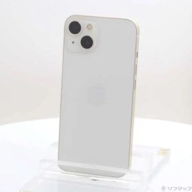 〔中古品〕 iPhone13 128GB スターライト MLND3J／A SIMフリー【262】