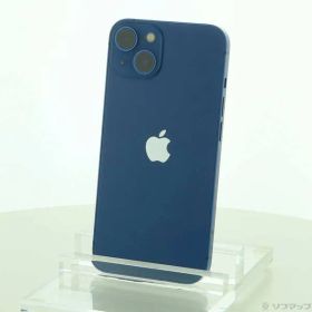 〔中古品〕 iPhone13 128GB ブルー MLNG3J／A SIMフリー【297】
