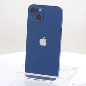 〔中古品〕 iPhone13 256GB ブルー MLNM3J／A SIMフリー【368】