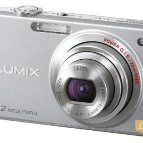 【中古】パナソニック デジタルカメラ LUMIX (ルミックス) FX60 プレシャスシルバー DMC-FX60-S