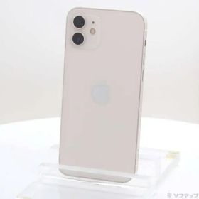〔中古品〕 iPhone12 64GB ホワイト MGHP3J／A SIMフリー【247】