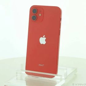 〔中古品〕 iPhone12 64GB プロダクトレッド MGHQ3J／A SIMフリー【344】