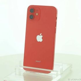 〔中古品〕 iPhone12 128GB プロダクトレッド MGHW3J／A SIMフリー【352】