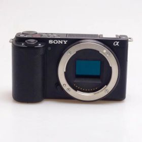【中古】 (ソニー) SONY VLOGCAM ZV-E10 ブラック【中古カメラ デジタル一眼】 ランク：AB+