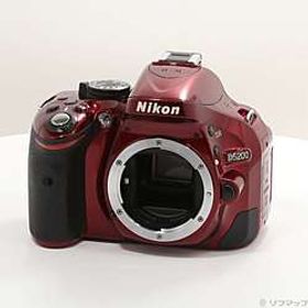 NIKON D5200 ボディ (レッド)