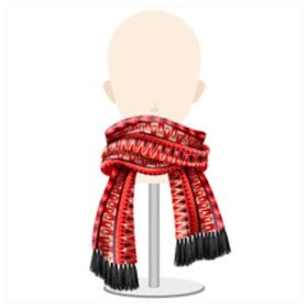 ガルショ GREE【レッドボリューミーマフラー】 | ガルショのアイテム、RMTの販売・買取一覧