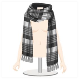 ガルショ GREE【クールチェックマフラー】 | ガルショのアイテム、RMTの販売・買取一覧