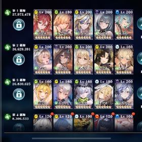 サーバーJ120〜130 引退アカウント | エバーテイル(Evertale)のアカウントデータ、RMTの販売・買取一覧