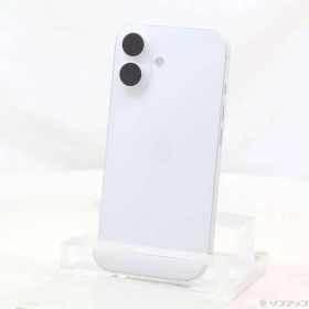 〔中古品〕 iPhone16 128GB ホワイト MYDR3J／A SIMフリー【198】