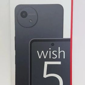 爆速発送】AQUOS wish 5 ブラック 未使用品 simフリー AQUOS wish