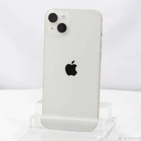 〔中古品〕 iPhone14 Plus 128GB スターライト MQ4D3J／A SIMフリー【247】