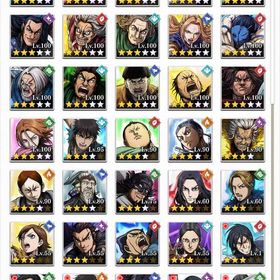 引退アカ、金15000、完凸多数 | キングダム 頂天のアカウントデータ、RMTの販売・買取一覧