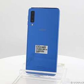 GALAXY A7 64GB ブルー SM-A750C 楽天 SIMフリー