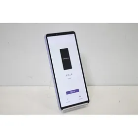 値下げ au SONY Xperia 10 V SOG11 SIMフリー Android スマートフォン 残債なし 128GB パープル