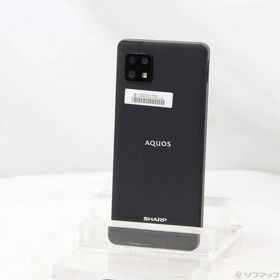 〔中古〕SHARP(シャープ) AQUOS sense6 128GB ブラック SH-M19 SIMフリー〔349-ud〕