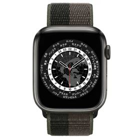Apple Apple Watch Edition Series7 45mm GPS+Cellularモデル ML8X3J/A+MLYR3FE/A A2478【スペースブラックチタニウムケース/トルネード グレイスポーツループ】 [中古] 【当社3ヶ月間保証】 イオシス