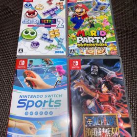 スイッチ Switch ソフト 4本セット 海賊無双4 マリパ ぷよてと2