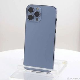 〔中古品〕 iPhone13 Pro Max 256GB シエラブルー MLJD3J／A SIMフリー【371】