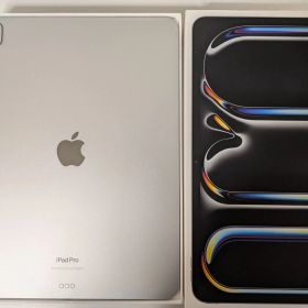【極美品】iPad Pro 13インチ Wi-Fi 512GB 標準ガラス搭載 シルバー 2024年モデル M4