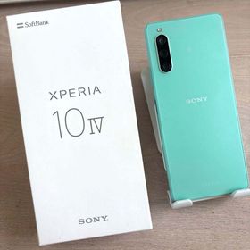 エクスペリア(Xperia)の【美品・動作確認済み】SONY Xperia 10 Ⅳ ミント本体 SIMフリー(スマートフォン本体)