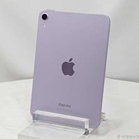 iPad mini(A17 Pro) 128GB パープル MXPR3J／A SIMフリー ［8.3インチ液晶／A17 Pro］