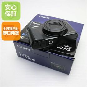 キヤノン(Canon)の新品 PowerShot SX740 HS ブラック M999(コンパクトデジタルカメラ)