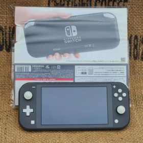 【ジャンク品】ニンテンドースイッチライト グレー箱あり 部品取り 修理 任天堂