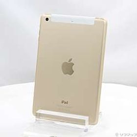 iPad mini 3 128GB ゴールド MGYU2J／A docomo ［7.9インチ液晶／Apple A7］