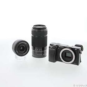 α6000 ILCE-6000Y ブラック ダブルズームレンズキット