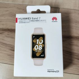 ファーウェイ(HUAWEI)のHuawei band7ピンク(その他)