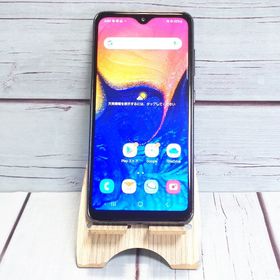 au Galaxy A20 SCV46 Black 427