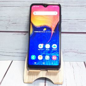 au Galaxy A20 SCV46 Black 000