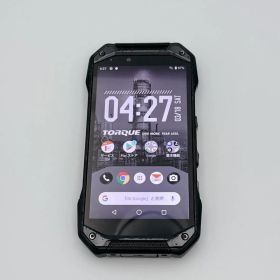 【良品】京セラ TORQUE G04 KYV46 ブラック 高耐久タフネススマホ