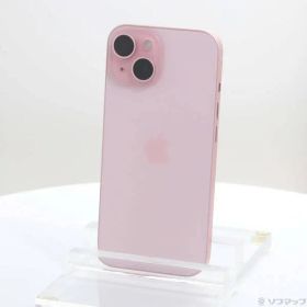 〔中古品〕 iPhone15 256GB ピンク MTMP3J／A SIMフリー【368】
