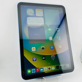 バッテリー良好 iPad 第10世代 64GB ブルー SIMフリー(simロック解除済) 中古 本体 動作確認済 【最短送料無料】F-051