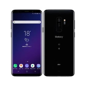 Galaxy S9+ SCV39[64GB] au ミッドナイトブラック【安心保証】
