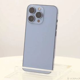 〔中古品〕 iPhone13 Pro 128GB シエラブルー MLUK3J／A SIMフリー【196】