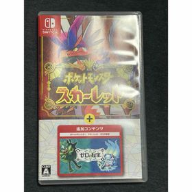 ニンテンドースイッチ(Nintendo Switch)のポケットモンスター スカーレット+ゼロの秘宝 ポケモン 動作確認済 スイッチ(家庭用ゲームソフト)