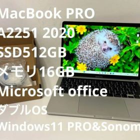 MacBookPRO win11&Sonoma SSD512/16 A2251