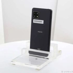 〔中古品〕 AQUOS sense5G 64GB ブラック SHG03 auロック解除SIMフリー【269】