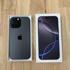 iPhone16 ProMax 256GB ブラック 国内版 SIMフリー 送料無料