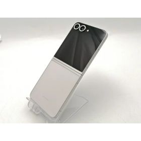 【中古】SAMSUNG 国内版 【SIMフリー】 Galaxy Z Flip6 ホワイト 12GB 256GB SM-F741QZWASJP【ECセンター】保証期間1ヶ月【ランクB】