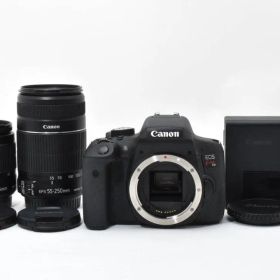 Canon EOS Kiss X8i ダブルレンズセット S数4,6千 1812