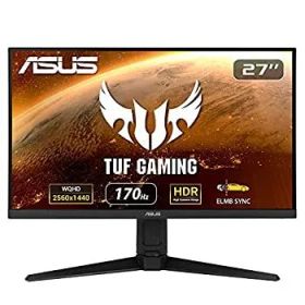 ASUSTek TUFゲーミングモニター VG27AQL1A (27インチ/PS5 対応/WQHD/IPS/1ms(MPRT)/170Hz/HDR/NVIDIA ULMB/DPHDMI)
