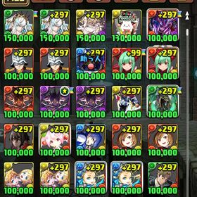 パズドラ引退垢 1100ランク↑