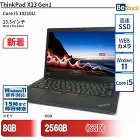 中古 ノートパソコン Lenovo レノボ ThinkPad X13 Gen1 20T3S13G00 Core i5 メモリ：8GB 6ヶ月保証