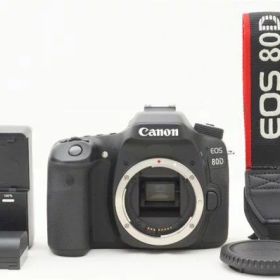 【中古】 『極美品』 Canon EOS 80D ボディ / Canon / キャノン / デジタル一眼レフカメラ / ボディ