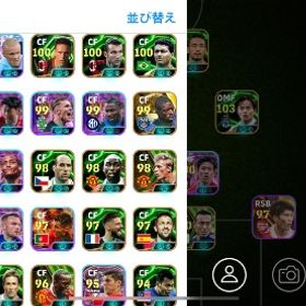 引退垢 ショータイム レジェンド合計120人以上 ゲームセンター未連携 | eFootball 2025(イーフト)のアカウントデータ、RMTの販売・買取一覧
