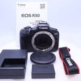 【1,000回以下】Canon EOS R50 ボディ ブラック APS-C 約375g EOS R50 BK ミラーレス一眼カメラ