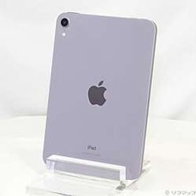 iPad mini 第6世代 256GB パープル MK7X3J／A Wi-Fi ［8.3インチ液晶／A15 Bionic］
